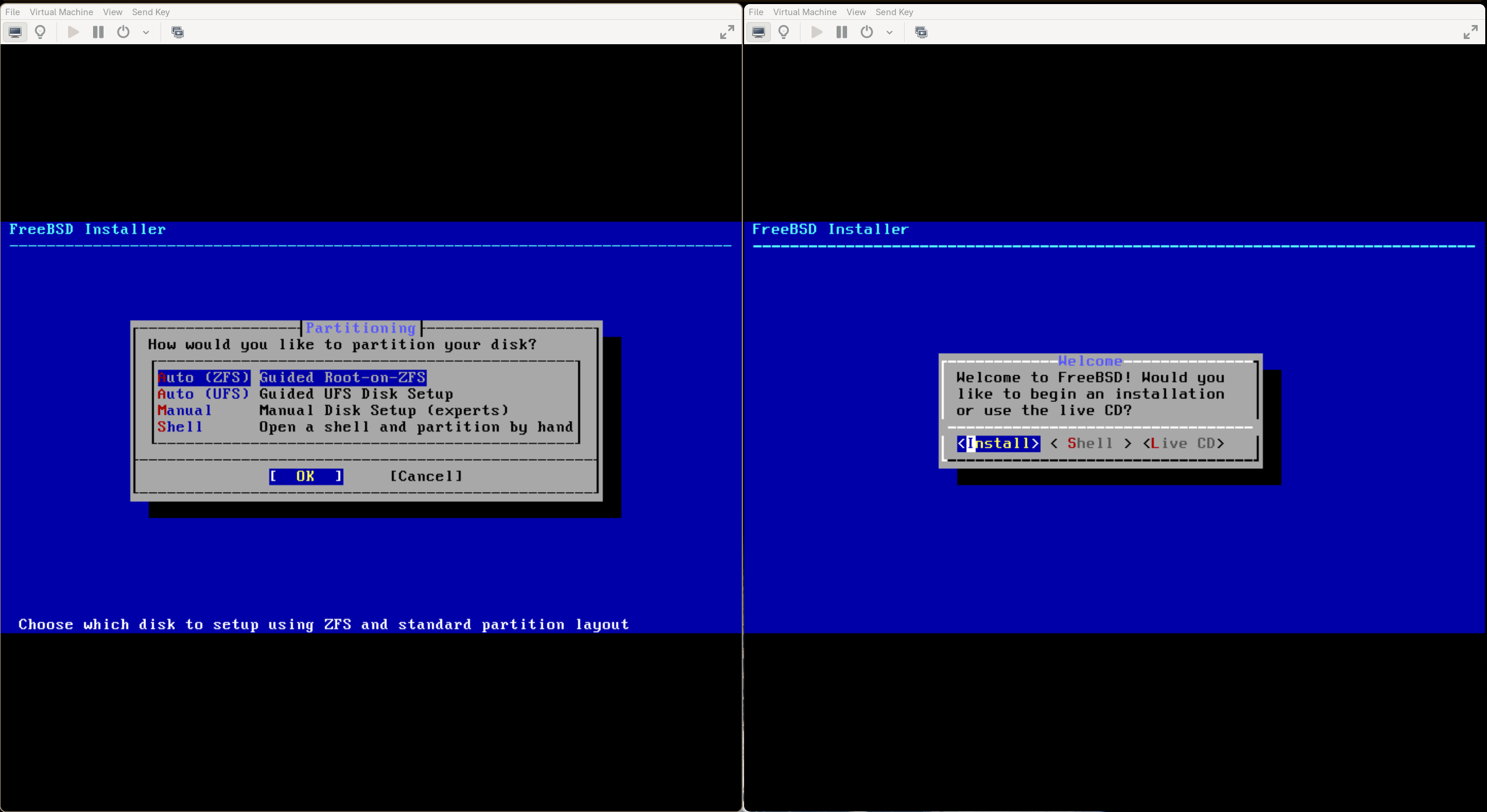 I installed FreeBSD over 10 times this last month, I think I might be able to follow the installer with my eyes closed