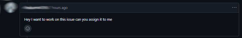 People asking to be assigned to Issues