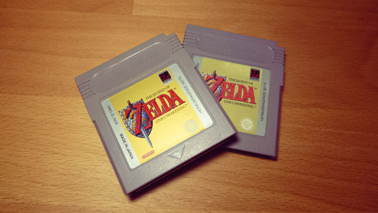 Two Zelda cartridges