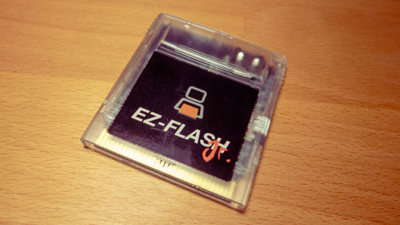 EZ-Flash Jr., a flash cartridge for the Gameboy