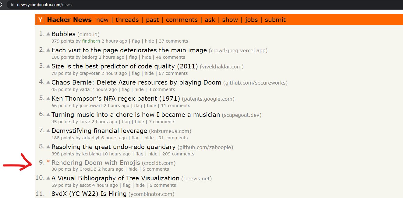 I&rsquo;m on the front page of Hacker News!
